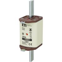 Wkładka bezpiecznikowa (topikowa) NH2C/I 200A gG 690V zwłoczna / Zaczepy izolowane | 004195317 Eti