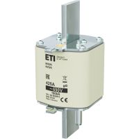 Wkładka bezpiecznikowa (topikowa) NH3/K 425A gG 690V zwłoczna / Z wybijakiem | 004115124 Eti