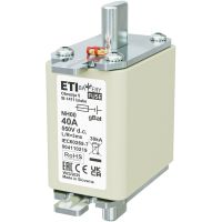 Wkładka bezpiecznikowa (topikowa) NH00 40A gBat 550V DC Magazyny energii | 004110219 Eti