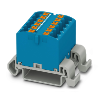 Blok rozdzielacza PTFIX 12X2,5-NS35A BU niebieski | 3273156 Phoenix Contact