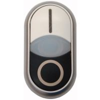 Napęd przycisków podwójnych z samopowrotem, M22-DDL-WS-X1/X0 RMQ-Titan M22 | 216706 Eaton