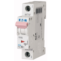 Wyłącznik nadprądowy 1P D 16A 6kA AC, PL6-D16/1 | 286545 Eaton
