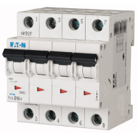 Wyłącznik nadprądowy 4P B 16A 6kA AC, PL6-B16/4 | 166494 Eaton