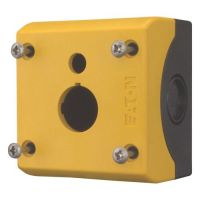 Obudowa natynkowa, 1 otwór 22mm, żółta - do M22-XPV… M22-IY1-XPV60 | 167798 Eaton