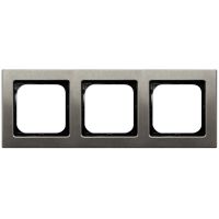 Ramka potrójna R-3RM/37 seria SONATA STAL INOX STAL INOX | R-3RM/37 Ospel