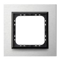 Ramka pojedyncza R-1RAC/62/25 seria SONATA SZCZOTKOWANE ALUMINIUM | R-1RAC/62/25 Ospel