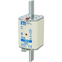 Wkładka bezpiecznikowa (topikowa) NH1 224A gG 400V zwłoczna | 004184118 Eti