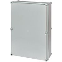 Obudowa natynkowa poliestrowa z płytą montażową poliestrową, pokrywa szara SB-63G | 001102517 Eti