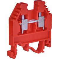 Złączka szynowa gwintowa 4mm2 VS 4 PA, czerwona | 003901039 Eti