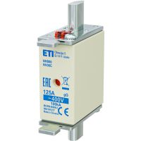 Wkładka bezpiecznikowa (topikowa) NH000 125A gG 400V zwłoczna | 004181217 Eti