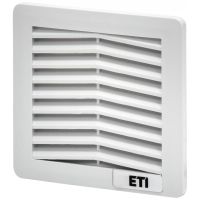 Kratka wylotowa z filtrem 107x107, IP54 EF-107E | 001344030 Eti