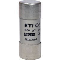 Wkładka topikowa cylindryczna CH22x58 gG 80A/690V | 002651049 Eti