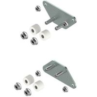 Uchwyt środkowy do płyt PM-G i wsporników WD montowanych na tylnej ścianie obudowy (1kpl.=2szt) UA-S | 001338104 Eti