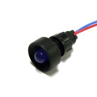 Lampka diodowa Klp 10B/12-24V niebieska, klosz fi 10mm | 84410003 Simet