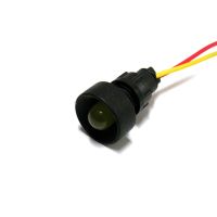 Lampka diodowa Klp 10Y/12-24V żółta, klosz fi 10mm | 84410004 Simet
