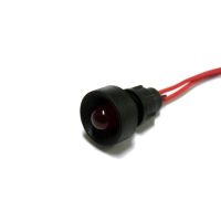 Lampka diodowa Klp 10R/230V czerwona, klosz fi 10mm | 84510001 Simet