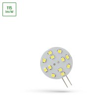 Lampa LED G4 12V 2W 12 Lampa LED CW 30mm Spectrum | WOJ+13783 Wojnarowscy