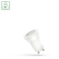 Lampa LED MR11 GU10 230V 4W SMD 45ST CW z soczewką Spectrum | WOJ+14108 Wojnarowscy