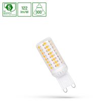 Lampa LED G9 230V 4.5W CW SMD 5 lat PREMIUM Spectrum | WOJ+14438 Wojnarowscy