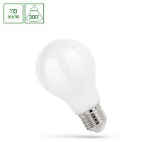 Lampa LED GLS E-27 230V 8,5W COG NW MILKY Spectrum | WOJ+14598 Wojnarowscy