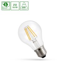Lampa LEDbulb GLS COG (60W) 3,8W 806lm WW 3000K CLEAR A-CLASS 212lm/W Filament 5 lat gwarancji | WOJ+14639 Wojnarowscy