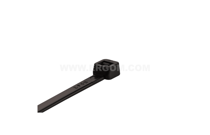 Opaska kablowa TKUV 30/5 4,8x300mm odporna na UV czarna (opak 100szt) | E01TK-01050101301 Ergom