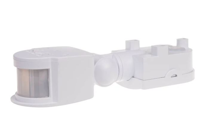 Czujnik ruchu podczerwony 180st IP44 montaż n/t 230V, biały | DR-05W F&F