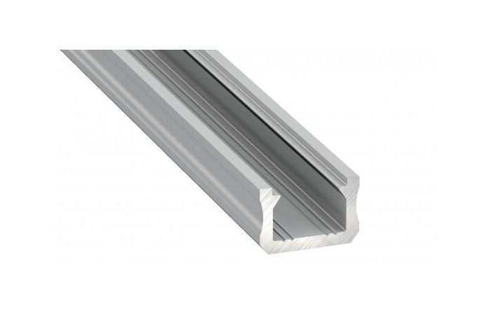 Profil X nawierzchniowy 2m srebrny anodowany AL-PROFIL X 8x12mm GXLP828 | 10-0084-20 LED Labs