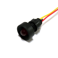 Kontrolka diodowa klosz 10 mm, 24V Klp10R/24V czerwona | 84410001 Simet