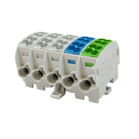 Blok rozdzielczy odgałęźny SCB 25-5X Al/Cu 80150 SIMBLOCK sza/nie/zie | 81500020 SIMET S.A.