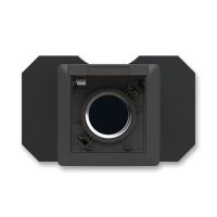 Gniazdo odkurzacza, 5530T-C67107 137, Zoni czarny matowy /biały  | 2CHT506717C4137 ABB