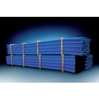 Rura sztywna karbowana dwuwarstwowa w odcinkach RODO 110/92 450N,HDPE, niebieska(6m/48szt) DVK | 10614 TT Plast