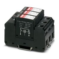 Odgromnik/ogranicznik przepięć typ 1/2 VAL-MS-T1/T2 1000DC-PV/2+V | 2801160 Phoenix Contact