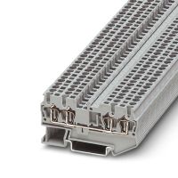 Złączka przelotowa 4-przewodowa ST 2,5-QUATTRO szara | 3031306 Phoenix Contact