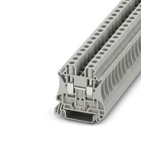 Złączka szynowa przepustowa 2-przewodowa 0,2-10mm2 UT 6, szara (opak.50szt) | 3044131 Phoenix Contact