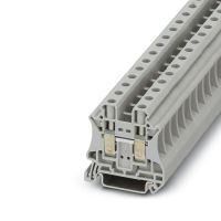 Złączka szynowa przepustowa 2-przewodowa 0,5-16mm2 UT 10, szara (opak.50szt) | 3044160 Phoenix Contact