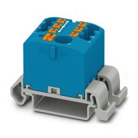 Blok rozdzielacza PTFIX 6/6X2,5-NS35A BU niebieski | 3273200 Phoenix Contact