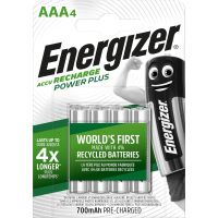 Akumulator Energizer Power Plus 700mAh AAA /4 (opak 4szt) | 7638900417005 Energizer