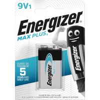 Bateria Energizer Max Plus 9V 6LR61 /1 (opak 1szt) | 7638900423389 Energizer