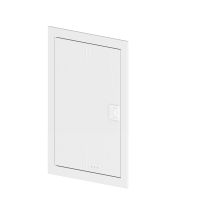 Drzwi 2x12 metalowe z ramą komplet biały, MSF | 2000-02 Elektro-Plast Nasielsk