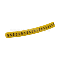 Oznacznik przewodów OZ-1/35 żółty (opak 100szt) | E04ZP-01020300500 Ergom