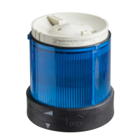 Element świetlny Fi-70mm niebieski światło ciągłe LED 24V AC/DC, Harmony XVB | XVBC2B6 Schneider Electric