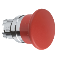 Napęd przycisku grzybkowego Fi-40mm czerwony z samopowrotem, Harmony XB4 | ZB4BC4 Schneider Electric