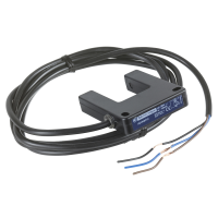 Czujnik fotoelektryczny widełki optyczne z wyjsciem PNP 1NO, 24V DC, kabel 2m, OsiSense XU | XUVH0312 TMSS France