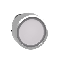 Napęd przycisku podświetlany LED kryty, biały, Harmony XB4 | ZB4BW313 Schneider Electric