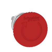 Napęd przycisku bezpieczeństwa czerwony przez obrót bez podświetlenia, Harmony XB4 | ZB4BS844 Schneider Electric