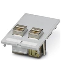 Płyta czołowa danych VS-SI-FP-2RJ45-5-MOD-BU/BU | 1657766 Phoenix Contact