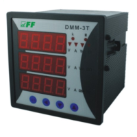 Multimetr wielofunkcyjny cyfrowy wartości parametrów sieci DMM-3T | DMM-3T F&F