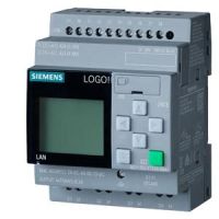 LOGO! 24CE Moduł logiczny, zasilacz wyświetlacza / I/O: 24 V/24 V/24 V trans., 8 DI (4 AI)/4 DO | 6ED1052-1CC08-0BA2 Siemens