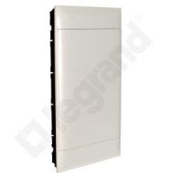 Rozdzielnica p/t Practibox S 4x12 650, drzwi białe | 135364 Legrand